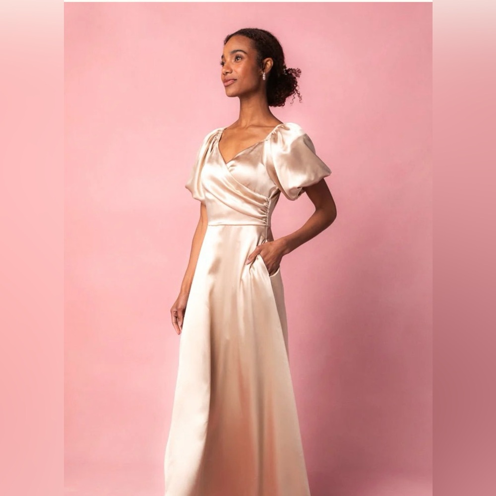 Champagne Evening Gown